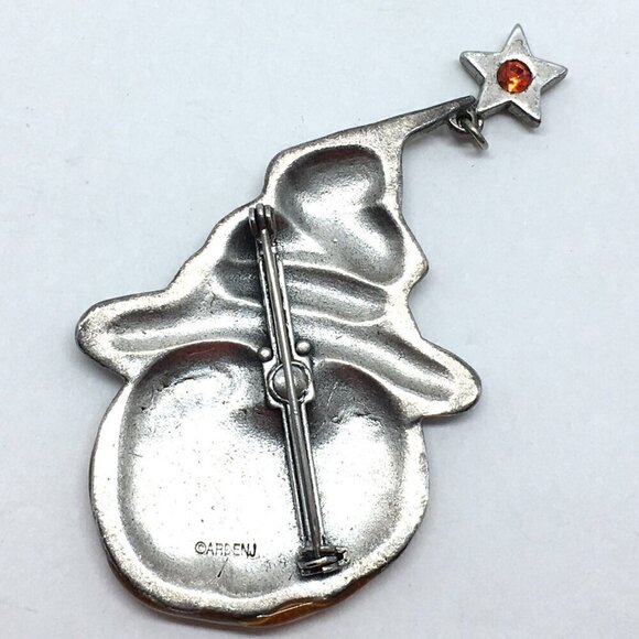 Halloween Pumpkin Brooch Jack O'Lantern Pin Halloween Trick or Treat Jewelry - Picture 4 of 8